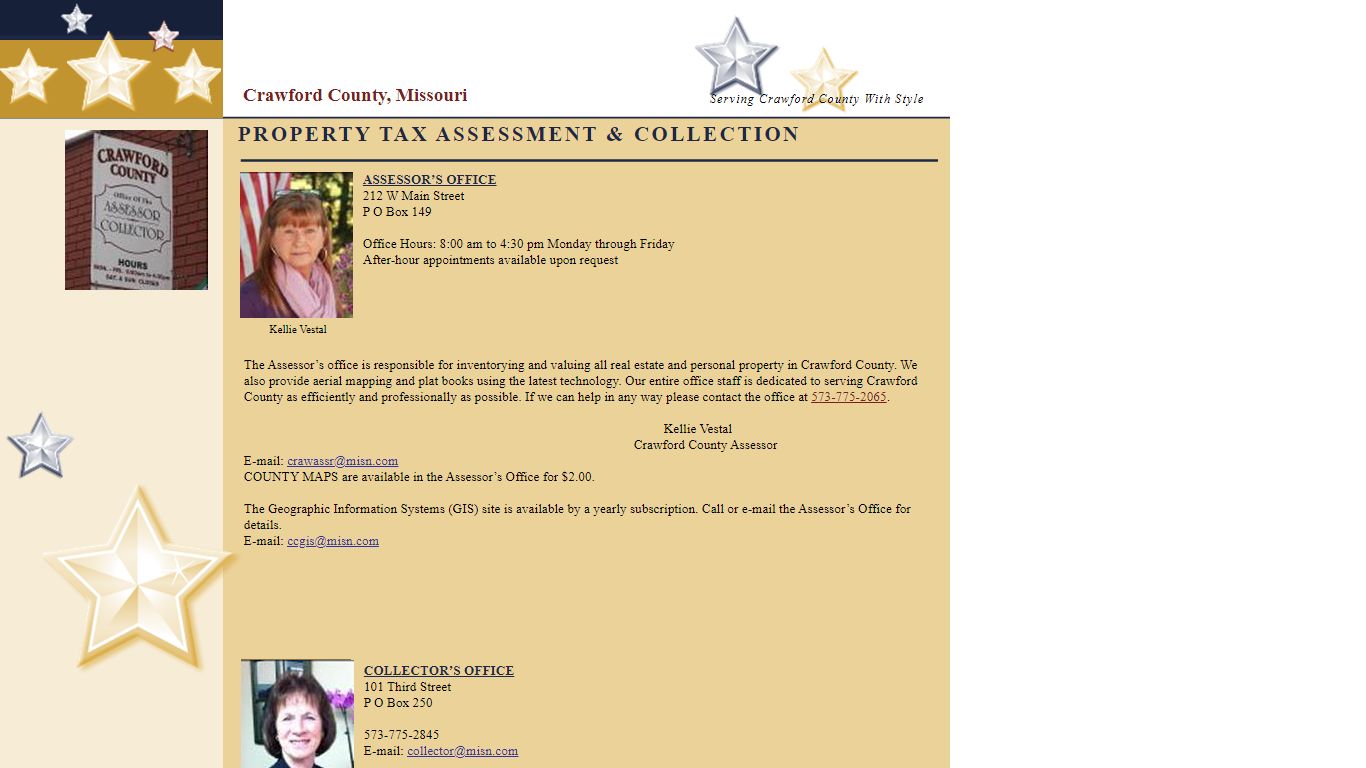 Assessor/Collector - Crawford County, Missouri